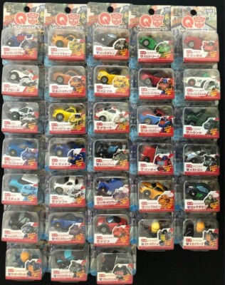 QトランスフォーマーQTシリーズ全33台コンプリート Q Transformers QT series complete set of 33 units Japan Mini