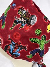 Men/Women Surgical Scrub Cap Lined Spider 100 Cotton