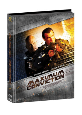 Maximum Conviction Mediabook Wattiert Cover D - Steven Seagal - Bren Foster