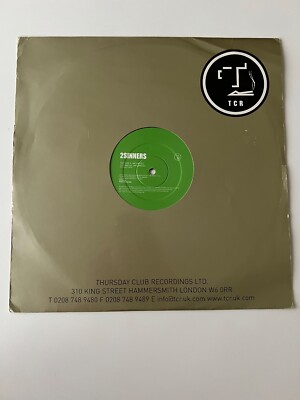2 Sinners Mr Mrs Jingles 12'' Vinyl Single TCR 2001 45 RPM Import England EX