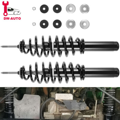 2x Front Coil-Over Shocks With Bushings For John Deere HPX Gator XUV620i XUV850D