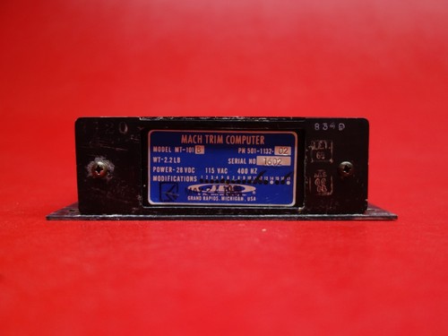 J.E.T. MT-101B Mach Trim Computer 28V PN 501-1132-02