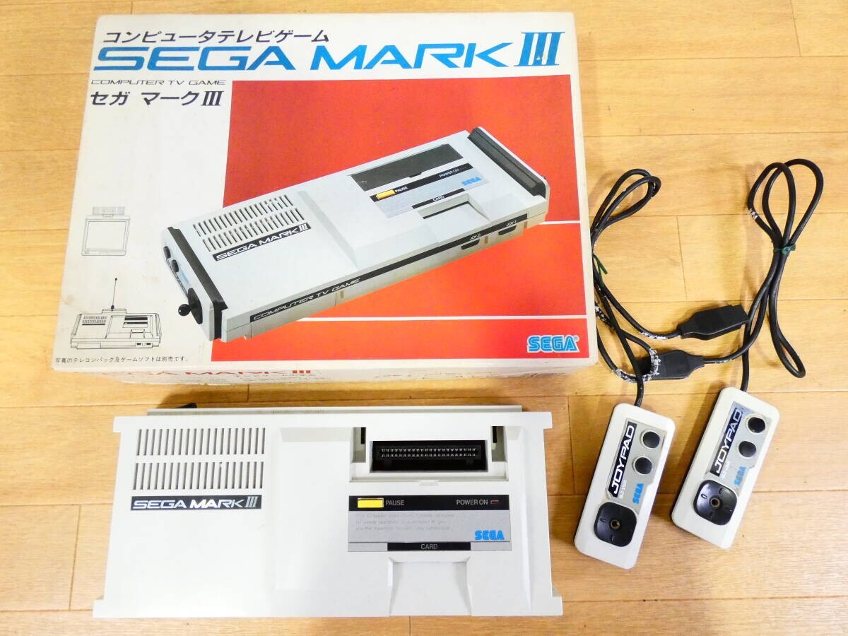 SEGA MARK III コンピュータテレビゲーム 本体 マーク3 セガ ソフト1点