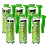 Flotex ÖL Systempflege, 6 X 250Ml Additiv ÖL Booster Reiniger Systemreiniger