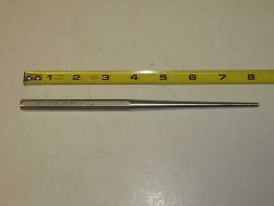 LONG TAPER PUNCH, 1/8'', USA, BONNEY #C25