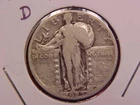1927 D STANDING LIBERTY QUARTER - VG - SEE PICS! - (N4734)