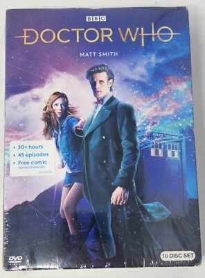 BBC Doctor Who 10 Disc Set DVDs The Eleventh Doctor Matt Smith 30+ Hours SEALED - Image 1 of 4