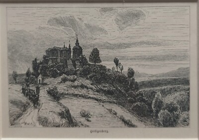 Heiligenberg, Monarchie in Wort und Bild, lithography, 1894, Zoff, Illustration