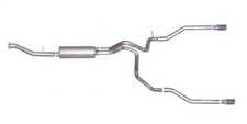 Gibson Performance Exhaust 5561 Cat-Back Dual Split Exhaust System; Aluminized