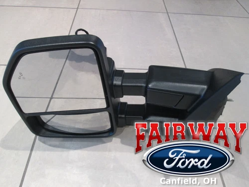 17 thru 19 Super Duty OEM Ford Power Fold Heat Signal BLIS Mirror LEFT DRIVER