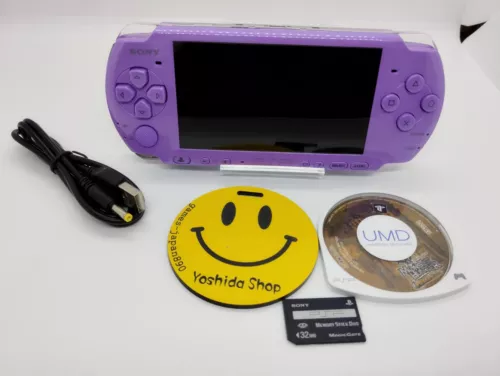 SONY PSP-3000 Console Lilac Purple Handheld system Playstation [NEW SHELL]