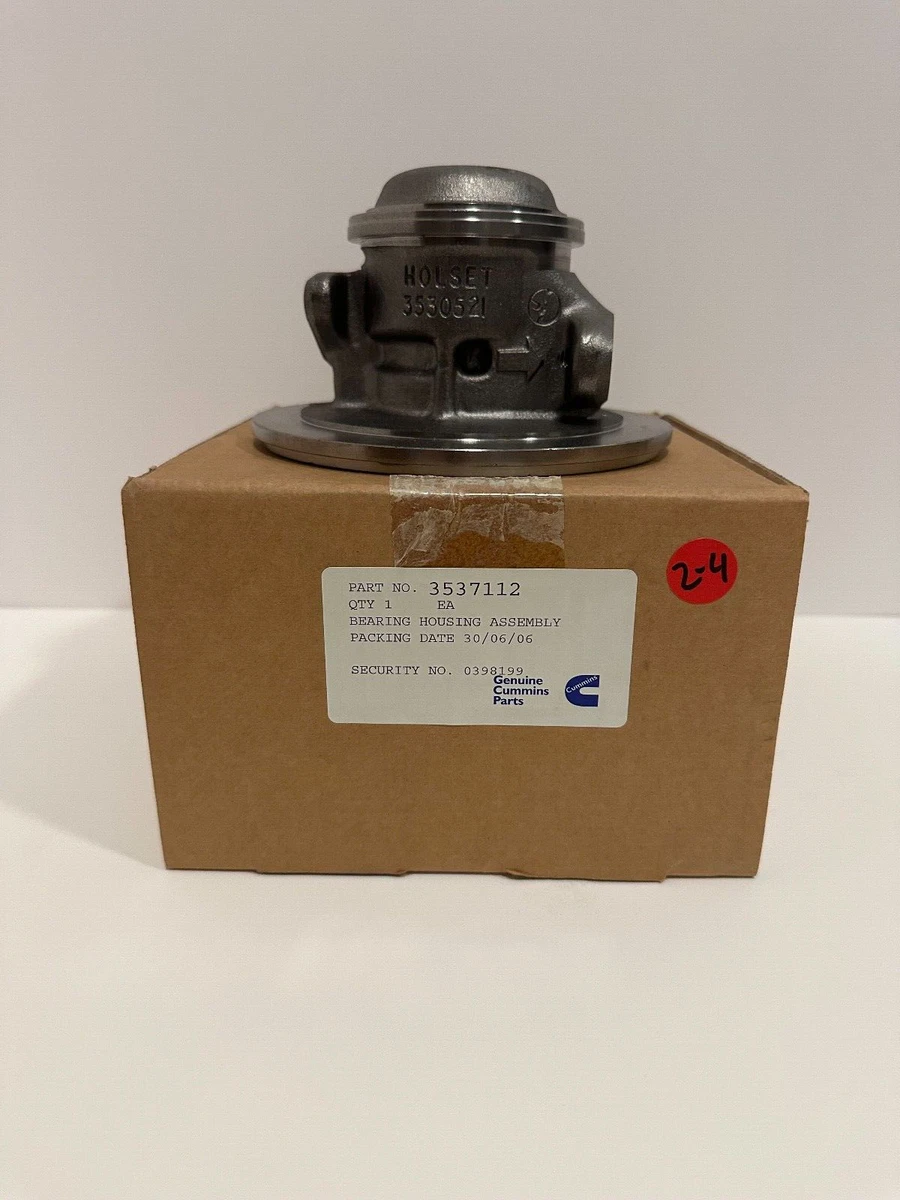 NEW OEM CUMMINS 3537112 HOLSET BEARING HOUSING ASSEMBLY 3530521 OR