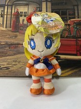 NEW Rare Sailor Moon Mini Plush Cushion Doll Sailor Venus Bandai Official Japan
