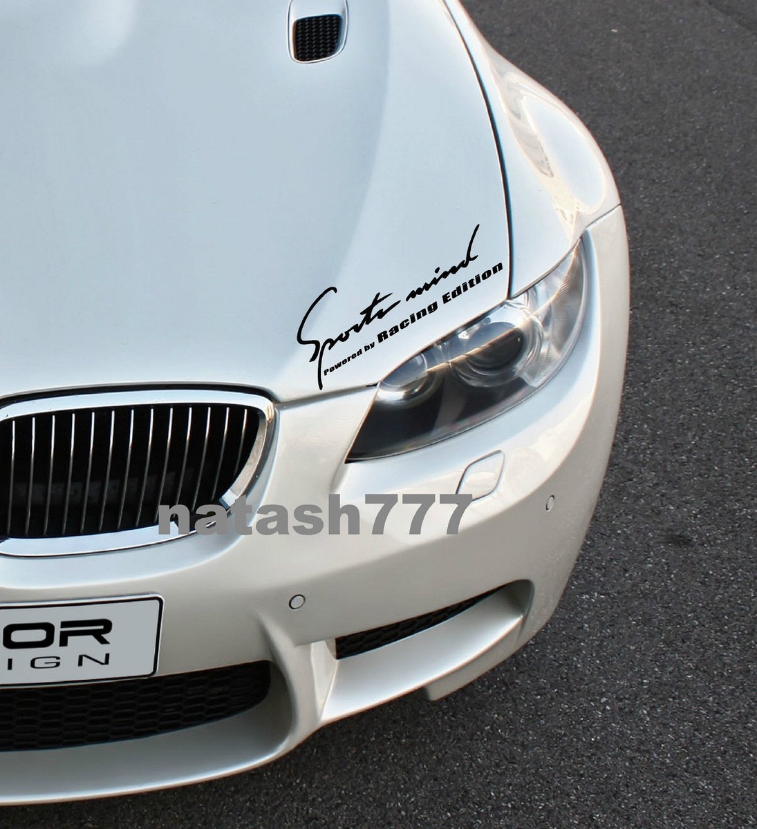 Hand-Made 3D BMW Nail Art Decals - M2, M3, M6, X5, X6, X7, I3, I6 Model Car Designs