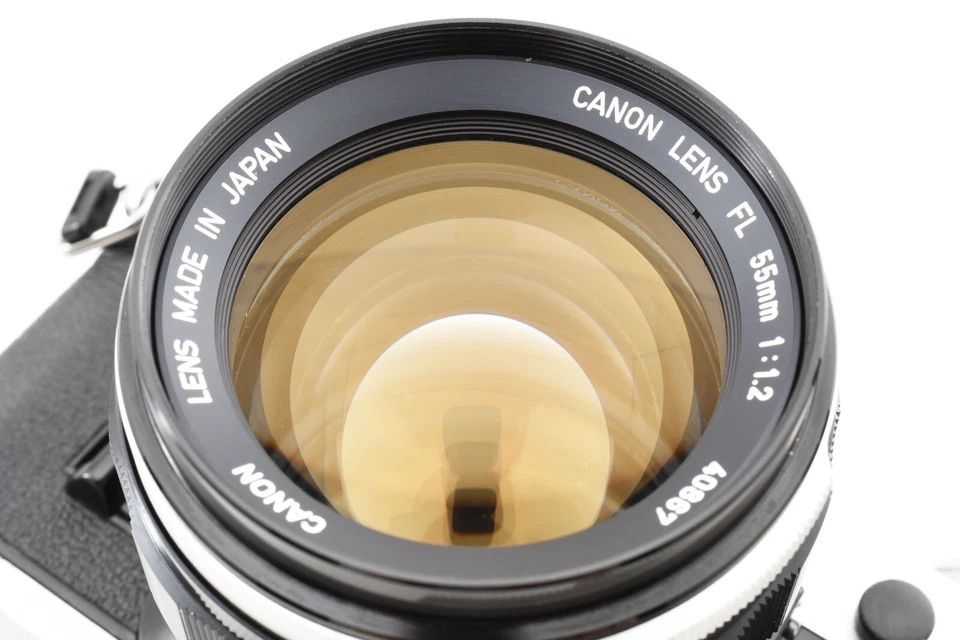 [NEAR MINT w/Strap] Canon AE-1 35mm SLR Film Camera FL 55mm F1.2 Lens From JAPAN - Image 2 of 4