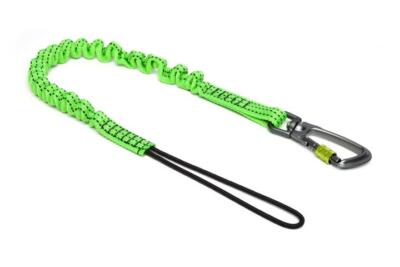 NLG Bungee Tool Lanyard Tether Sicherheitsleine mit Karabiner 