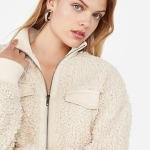 express fuzzy jacket