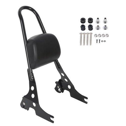 Sissy Bar Passenger Backrest For Harley Sportster XL 883 1200 Forty Eight 04-22 - Picture 3 of 13