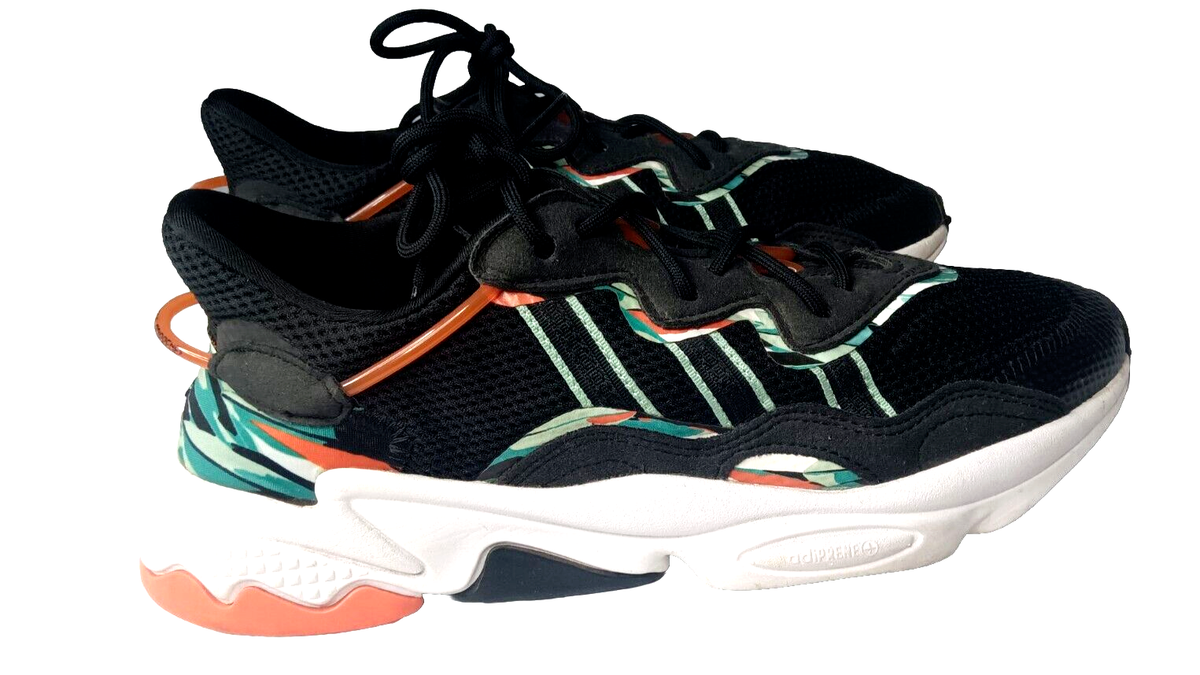 Adidas Ozweego Tropical Print and Black Amazon.com | adidas Originals Mens Ozweego Shoes, Camo/Black  main image 3