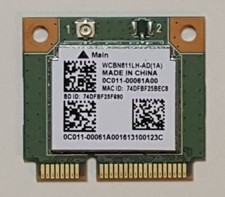 Realtek RTL8723BE 802.11bgn Bluetooth PCIe Half WCBN611LH-AD 0C011-00060F00 GOOD
