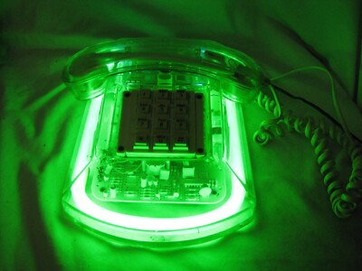 parts / repair 9221-8 Roxanne transparent green telephone