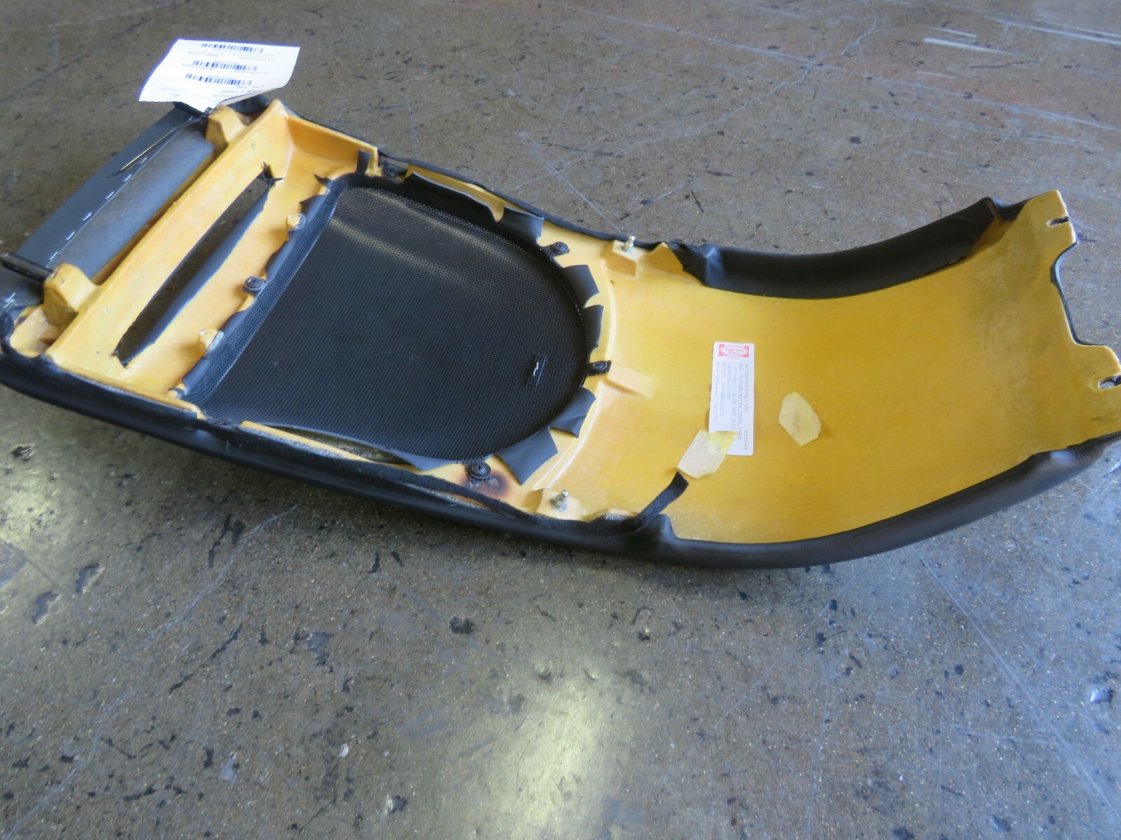 Ferrari 612 Scaglietti, Center Rear Dash Trim Panel, Used, P/N 66973600