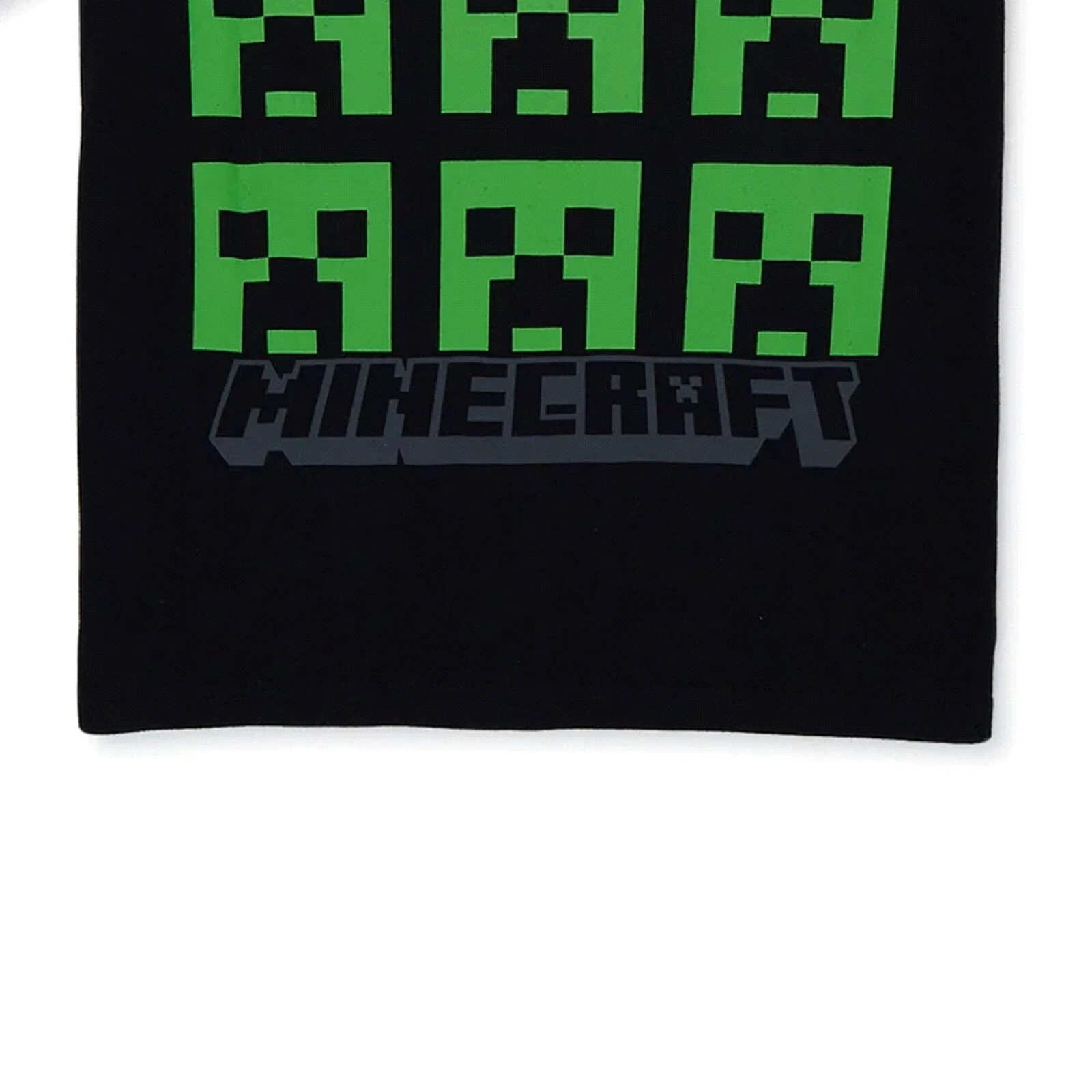 Mojang Minecraft Boy's Creeper Faces Graphic Print T-Shirt - NWT