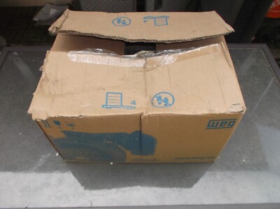 WEG -1/3 HP Electric Motor -HP04P56C 3 Ph, 230/460V OPEN BOX