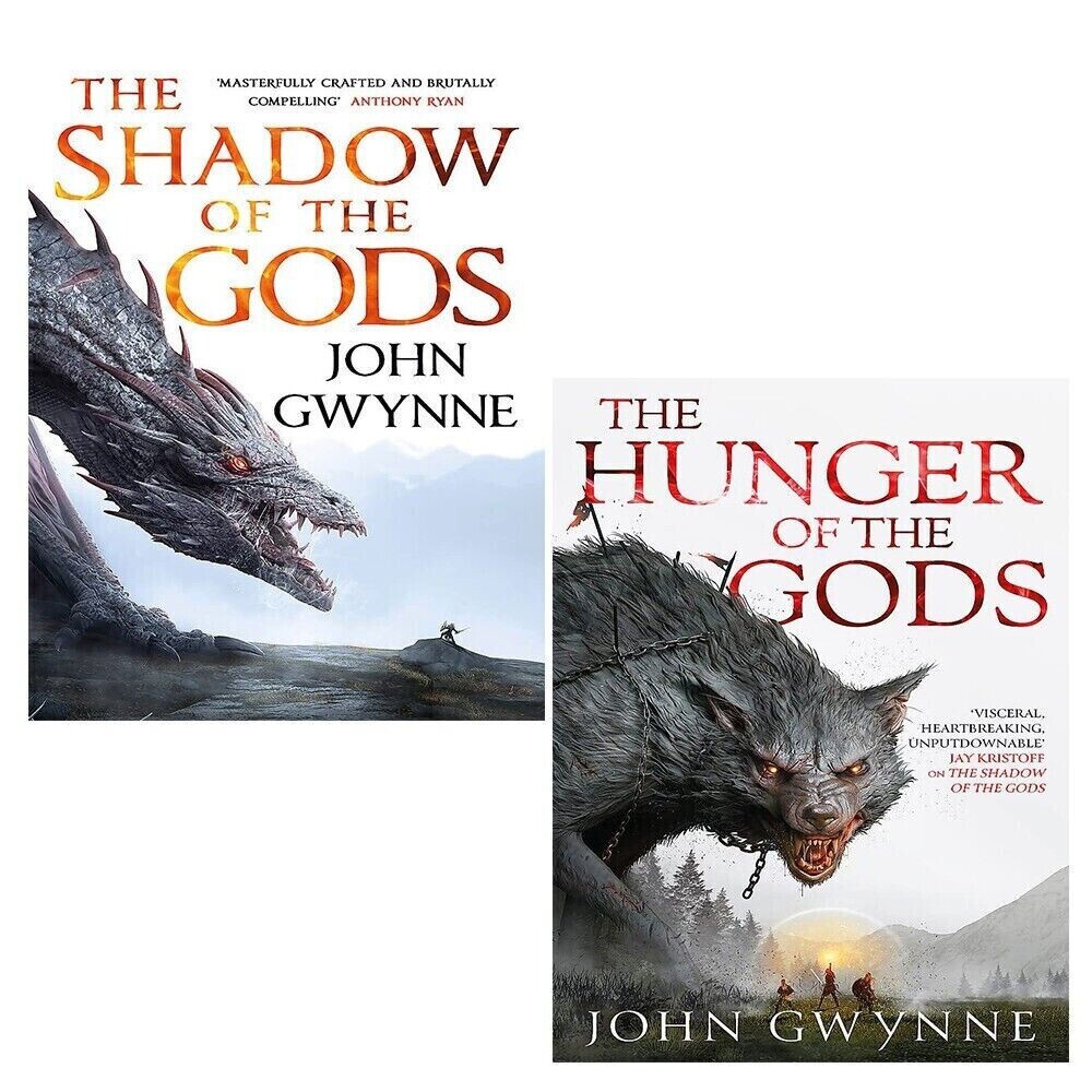 The Shadow of the Gods & The Hunger of the Gods 2 Book Set Collection