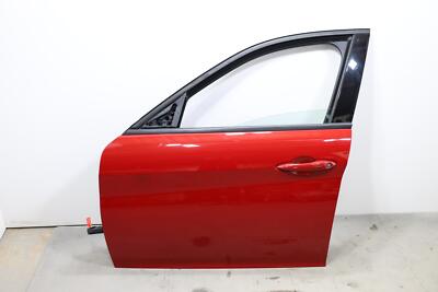 2017 - 2025 ALFA ROMEO GIULIA FRONT LEFT DRIVER SIDE DOOR ASSEMBLY OEM RED_414