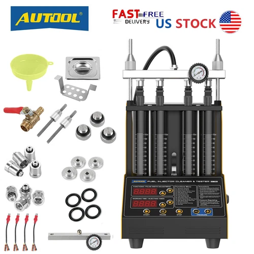 AUTOOL CT150 Fuel Injector Cleaner Tester Nozzles Ultrasonic Cleaning Machine US