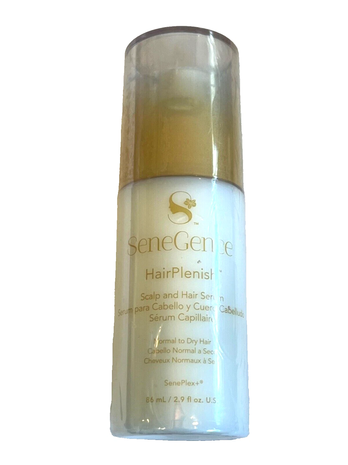 SeneGence HairPlenish Scalp and Hair Serum 2.9 OZ New & Sealed Normal to Dry