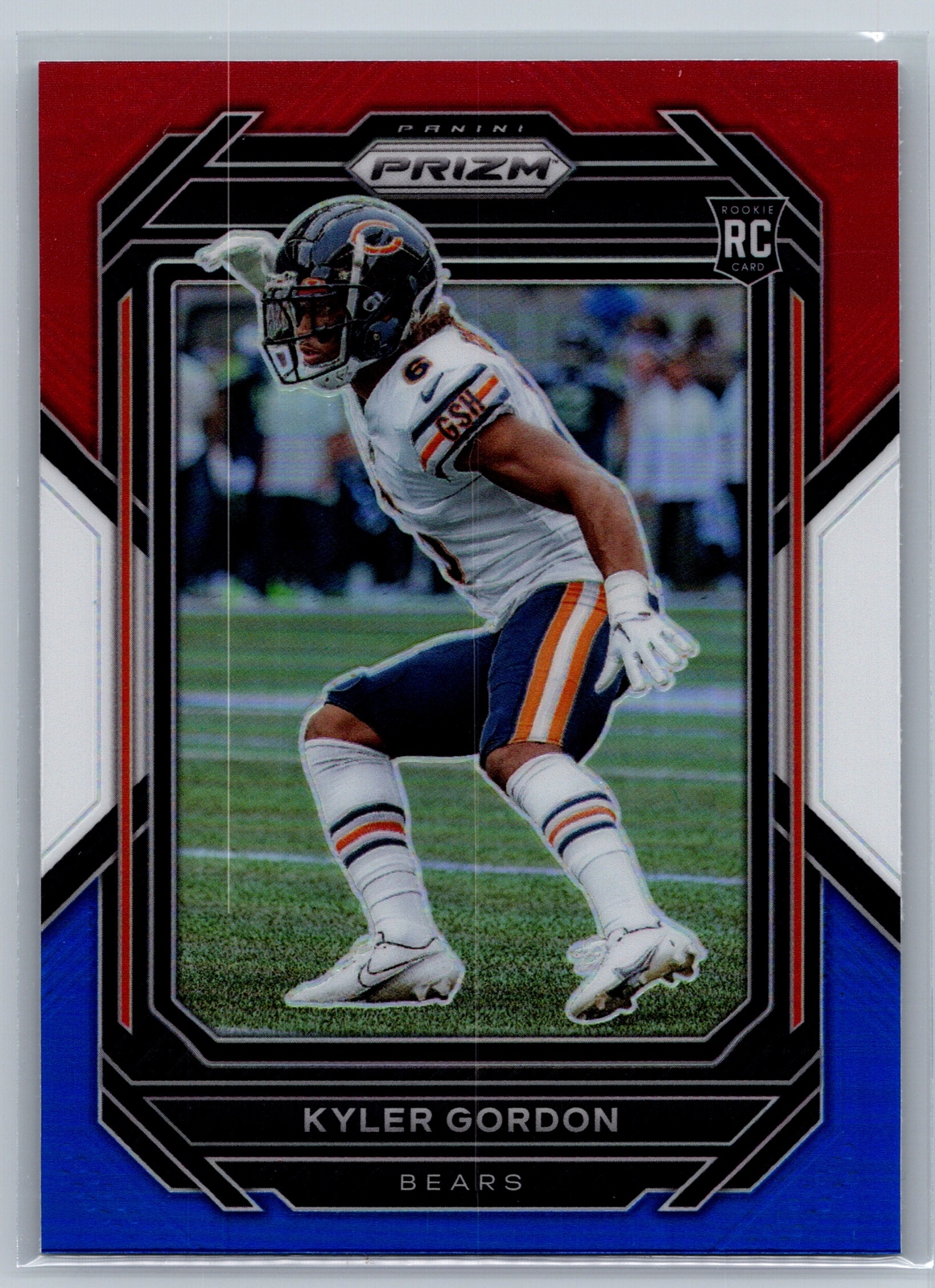 2022 Panini Prizm Red White Blue RC Rookie #385 Kyler Gordon