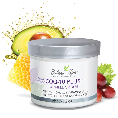 Botanic Spa Coq-10™ Plus Wrinkle Cream With Hyaluronic Acid, Vitamins A, C & E