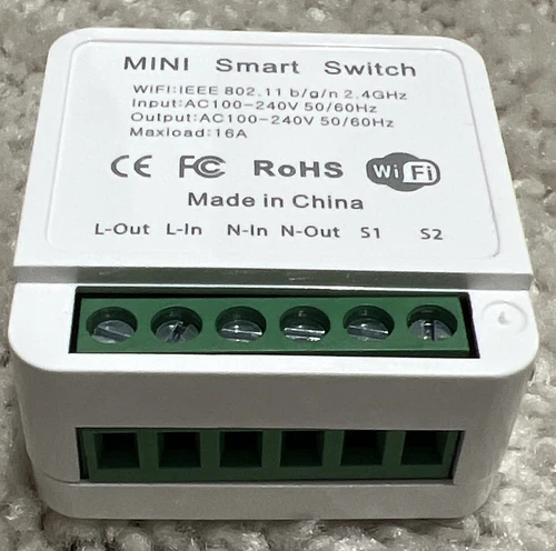 WiFi Smart Switch DIY Light Switch for Alexa/Google Home APP Remote Control - Picture 4 of 11