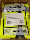 Ironwear 1280-LS-RD-CID ANSI Class 3 Polyester SAFETY Vest