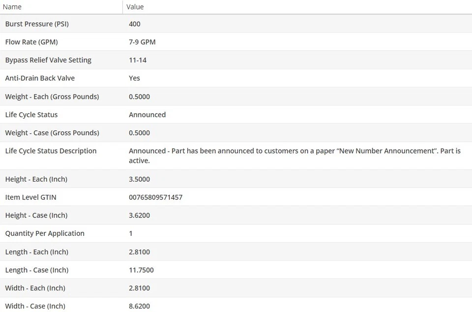 Engine OEM Oil Filter WIX for LOTUS EXIGE 2006-2009 L4-1.8L - Image 4 of 4