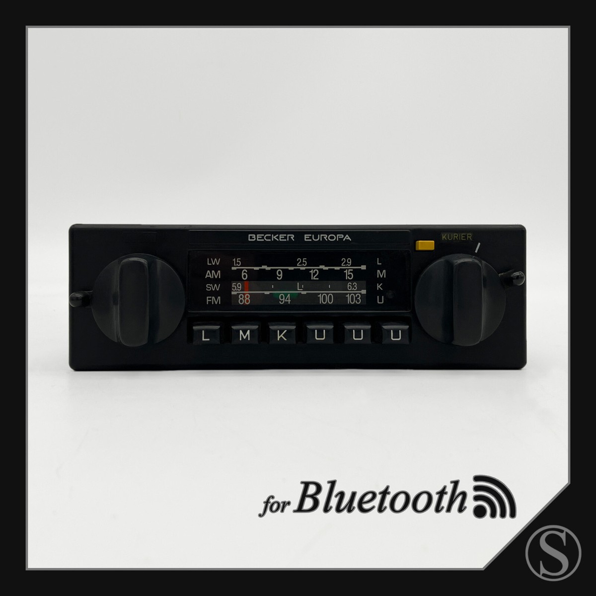 Becker Europa Kurier LMKU 598 Radio For Bluetooth Mercedes W123