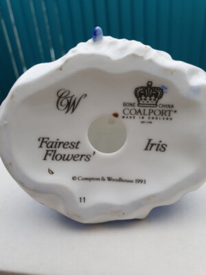 Vintage COALPORT 'FAIREST FLOWERS' Collectors 4 Minatures in