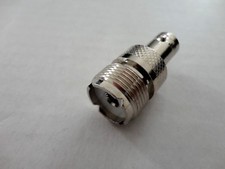 BNC Female/Jack to UHF SO239 Female/Jack Video Adapter connector Heavy Duty