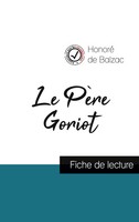 Honoré De Balzac | Le PèRe Goriot De Balzac (Fiche De Lecture Et Analyse...