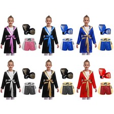 Kids Girls Set Hooded Costume Festival Outfit Carnivals Photography Shorts Robe