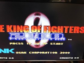 Neo Geo AES The King of Fighters 2000 KOF2000 SNK ROM Boxed Tested from Japan