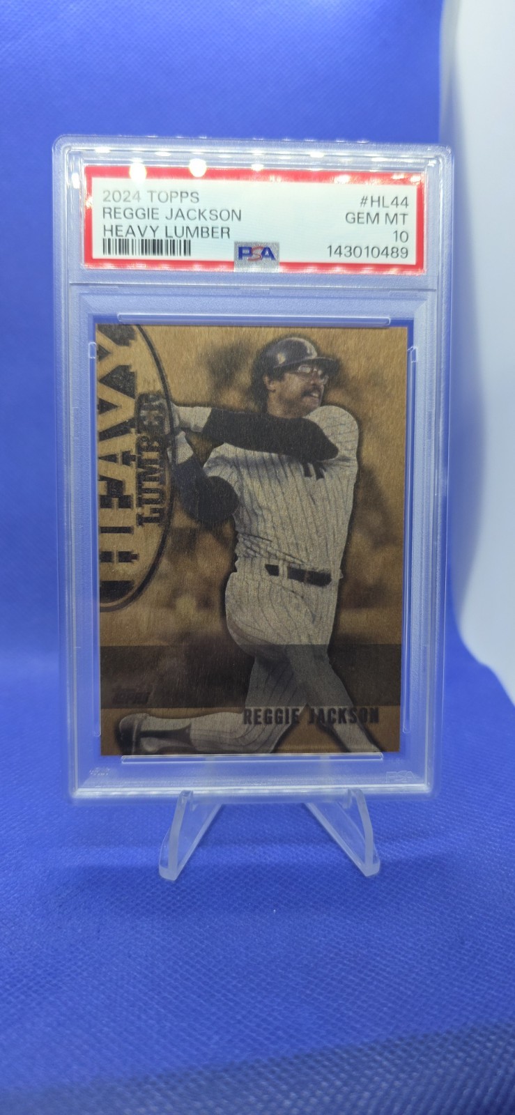 2024 Topps Update Series - Heavy Lumber Reggie Jackson #HL-44 PSA 10