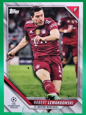 Robert Lewandowski 2022 Topps UEFA Champions League #108 FC Bayen Munchen