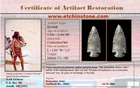 Authentic (RS) Dovetail Coshocton Arrowhead from Ohio 2.9" KJE — photo 3