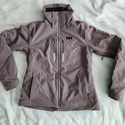 Women's Helly Hansen Alphelia LIFALOFT Ski Jacket Medium Purple Mauve NO HOOD