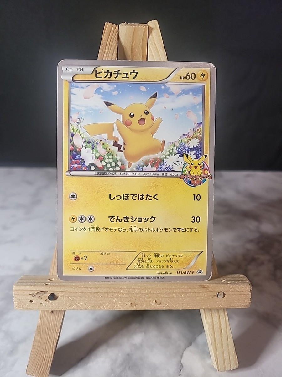 Pikachu - 151/BW-P 151/BW-P BW-P Promotional cards Regular