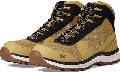 Caterpillar Passage Mid CT Carbon Composite Toe Boot Mens,Curry, Size 11