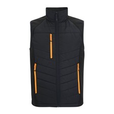 Regatta Pro Universal black/orange water repellent bodywarmer TRB203